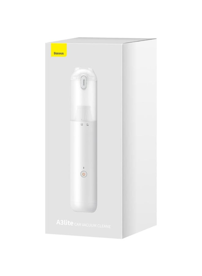 بيسوس مكنسة كهربائية للسيارة فائقة النحافة وخفيفة الوزن 12000 باسكال، بيضاء 29 × 5.4 × 5.4 سم VCAQ050002 - Image 2